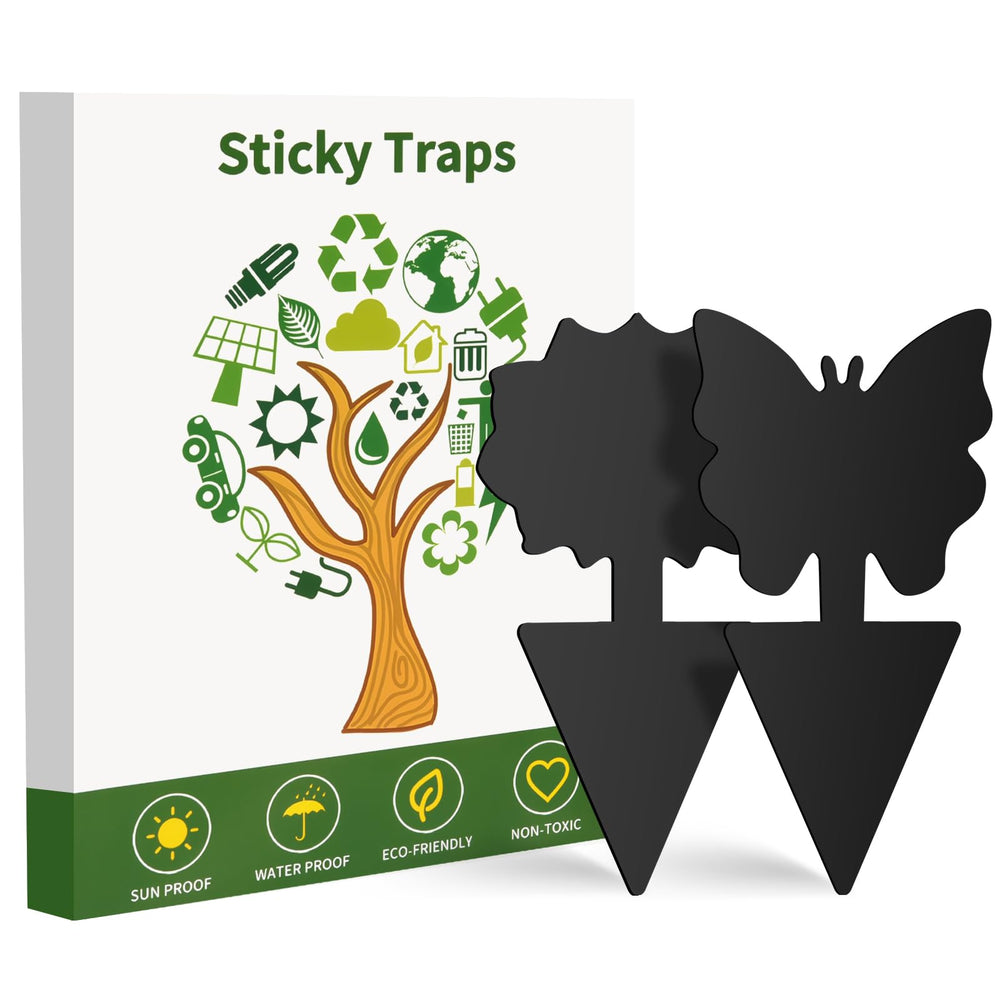 Boromine Fruit Fly Traps black sticky traps pack front view