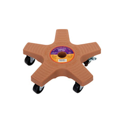 Bosmere 14-inch Plant Caddie front view in Adobe colour