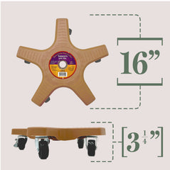 Bosmere Plant Caddie showing durable construction