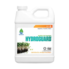 Botanicare Hydroguard 1 quart liquid fertilizer bottle front view
