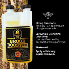 Bountiful Bees Brood support mixed with sugar syrup