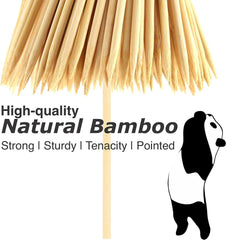 Box of 100 PARTYHIPPO Bamboo Skewers