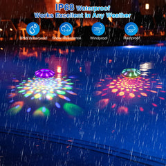 BOXPSII Floating Pool Lights displayed on a flat surface