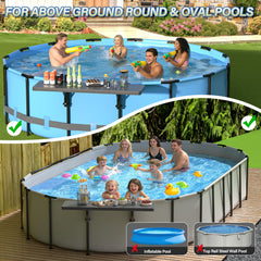BoYata Pool Bar with drinks and snacks on tabletop