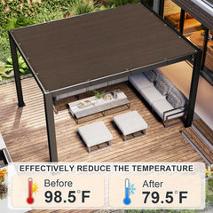 Breathable fabric of Cool Area Sun Shade Cloth
