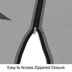 Breathable mesh fabric of the mosquito net