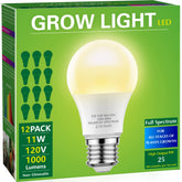 Briignite A19 grow light bulb front view