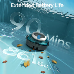BRINBO S2 Automatic Pool Cleaner side view