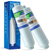Brinquil Garden Hose Filter 3/4" thread in blue