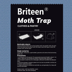 Briteen Moth Trap close-up showing pheromone design