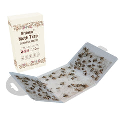 Briteen Moth Trap in a pantry setting to combat pests