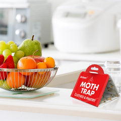 Briteen Moth Trap setup instructions on the package