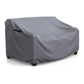 BROSYDA 3-Seater Waterproof Couch Cover front view in grey