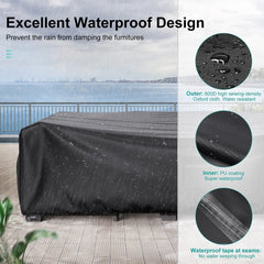 BROSYDA Waterproof Cover with click-close straps
