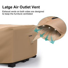 BROSYDA Waterproof Outdoor Patio Furniture Cover in packaging