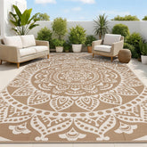 Bsmathom Waterproof Outdoor Rug 8'x10' front view