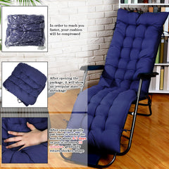 Bucherry Chaise Lounge Cushions folded for storage