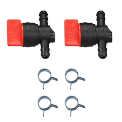 Buckbock 1/4 inch fuel shut-off valve front view