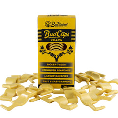 BudTrainer BudClips yellow plant training clips front view