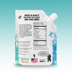 BUG-A-SALT rice ammo showing twist top spout