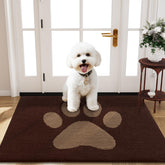 Buganda Dog Door Mat 40x32 brown front view