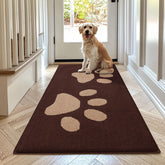 Buganda Dog Door Mat 70x24 brown front view