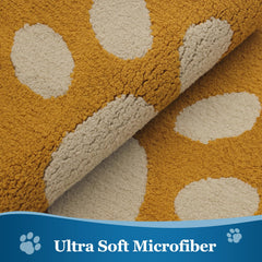 Buganda Dog Door Mat displayed in an entryway