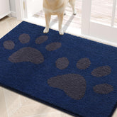 Buganda Dog Door Mat navy front view 30x20