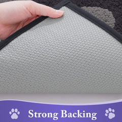 Buganda Dog Door Mat showing anti-slip backing