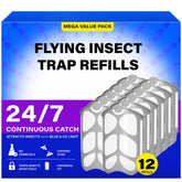 BuggyBands 12 Pack Refill Cartridges front view, grey