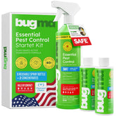 BugMD Bed Bug Spray 64 oz kit front view with bottles