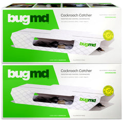 BugMD Cockroach Catcher pack showing 24 traps