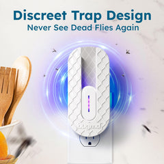BugMD indoor fruit fly trap side view showing plug design