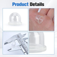 Bullwall primer bulb alongside compatible engine parts