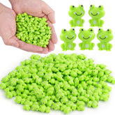 BuQiuRen 150 mini green frogs front view in packaging
