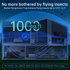 BURLAN Indoor Fruit Fly Trap packaging and contents