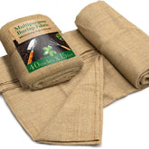 Burloptuous 40 x 15 ft burlap fabric roll front view
