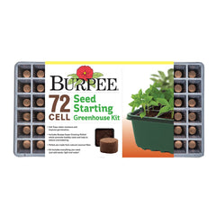 Burpee 72 Cell Seed Starting Kit with greenhouse dome