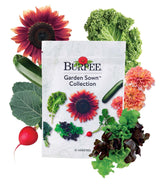 Burpee Garden Sown collection seed packets front view