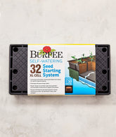 Burpee XL Self-Watering Seed Starting Kit with planting trays and dome lid