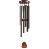 Bursvik 37-inch copper aluminum wind chimes front view
