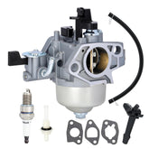 Butom GX390 Carburetor front view with mounting gasket