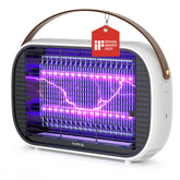 Buzbug LED Rechargeable Bug Zapper front view with dual-color LED beads