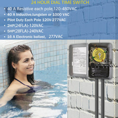 Bxmgr T104M Pool Timer installation manual
