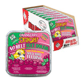C&S Cranberry Delight No Melt Suet Dough, front view of packaging