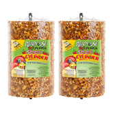C&S Hot Pepper Bird Seed Cylinder front view, 1.76 lb