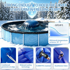 C YIFAN & S Pool Pillow with grommets and ropes attached