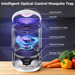CAGVG Indoor Fruit Fly Trap adjustable light feature