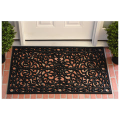 Calloway Mills Gatsby Rubber Doormat side view showing thickness