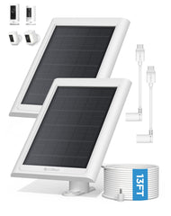 Callsun solar panel for Ring camera, front view
